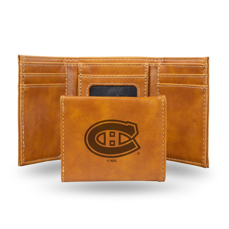 NHL Montreal Canadiens Laser Engraved Trifold