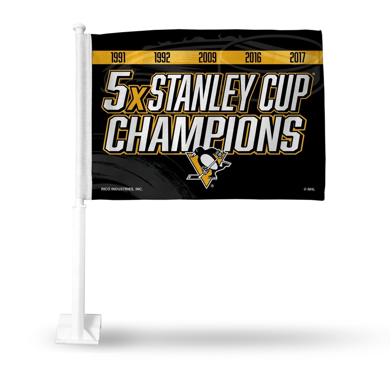 NHL Pittsburgh Penguins Car Flag