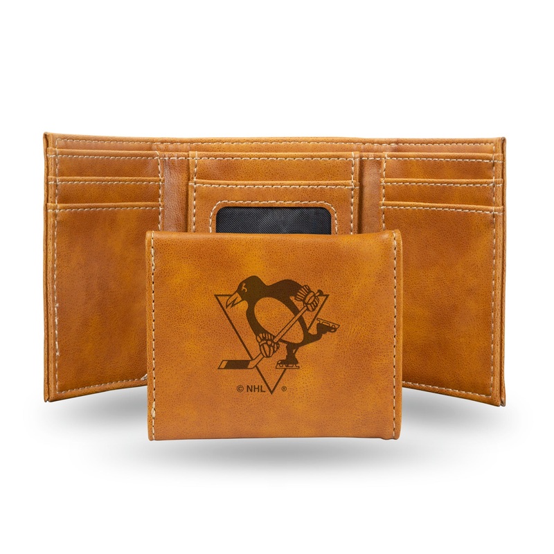 NHL Pittsburgh Penguins Laser Engraved Trifold
