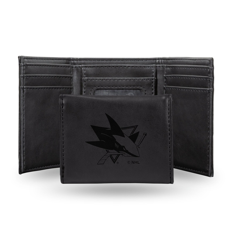 NHL San Jose Sharks Laser Engraved Trifold