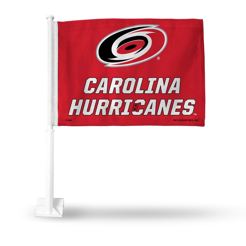 NHL Carolina Hurricanes Car Flag