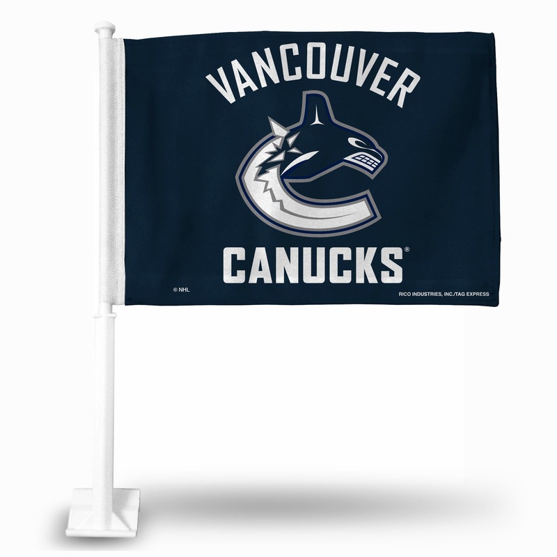 NHL Vancouver Canucks Car Flag