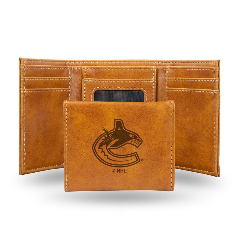 NHL Vancouver Canucks Laser Engraved Trifold