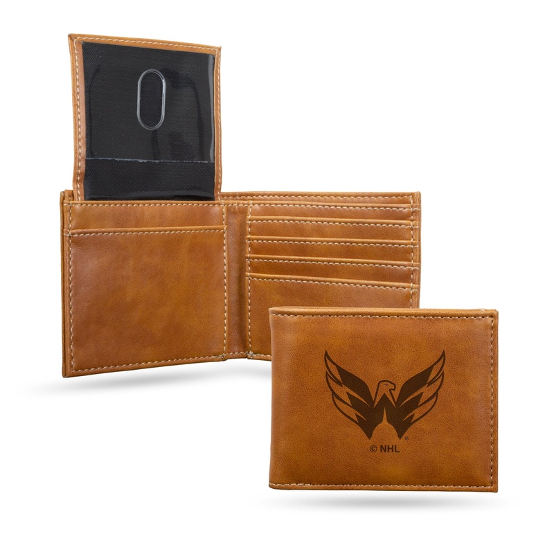 NHL Washington Capitals Laser Engraved Billfold