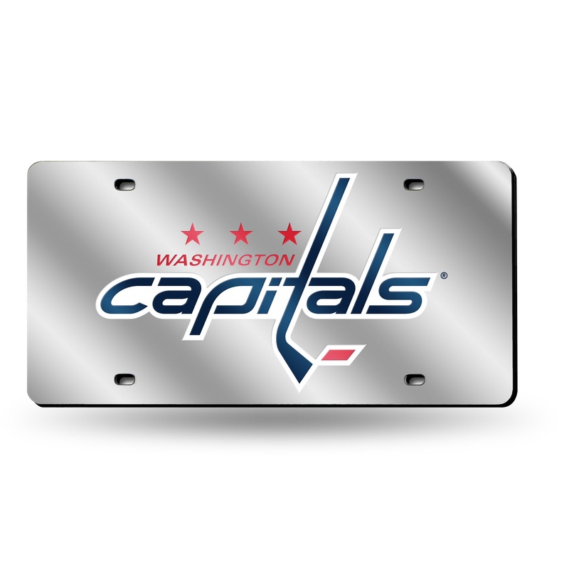 NHL Washington Capitals Laser Cut Tag (Silver Packaged)