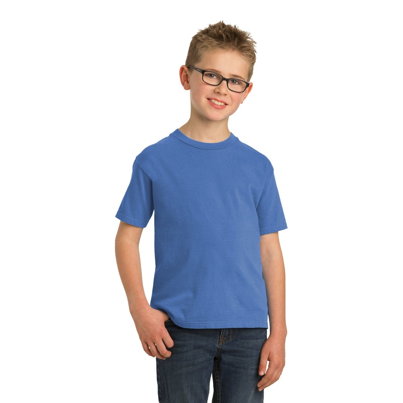 Port & Company Youth Beach Wash Garment-Dyed Tee