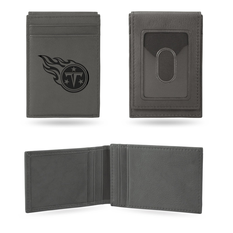 NFL Tennessee Titans Laser Engraved Front Pocket Wallet