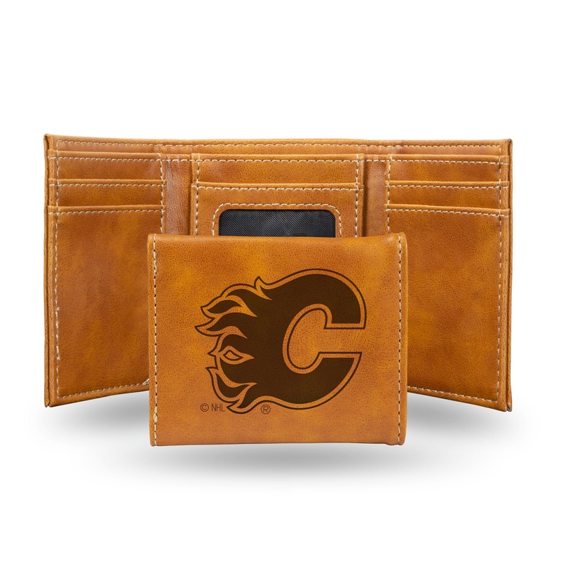 NHL Calgary Flames Laser Engraved Trifold