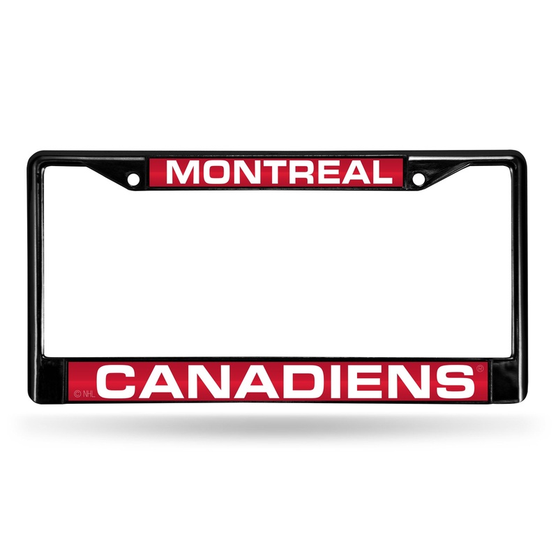 NHL Montreal Canadiens Laser License Frame (Black)