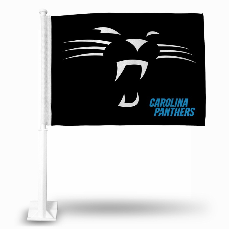 NFL Carolina Panthers Car Flag