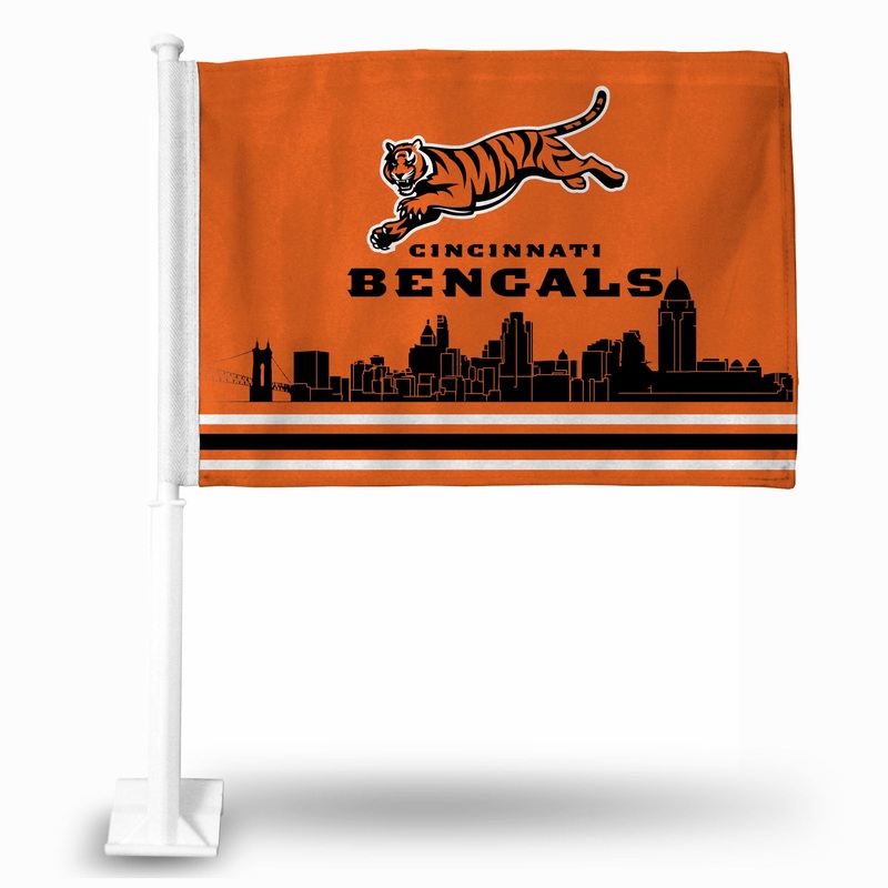 NFL Cincinnati Bengals Car Flag