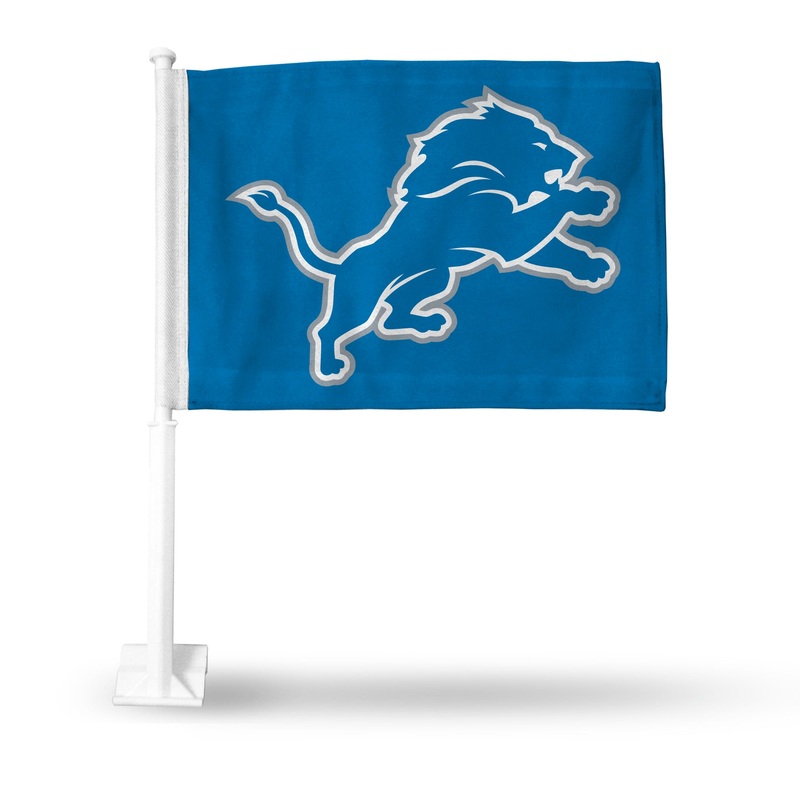 NFL Detroit Lions Car Flag|Alternate|Standard|Holiday Themed