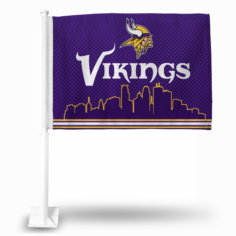 NFL Minnesota Vikings Car Flag