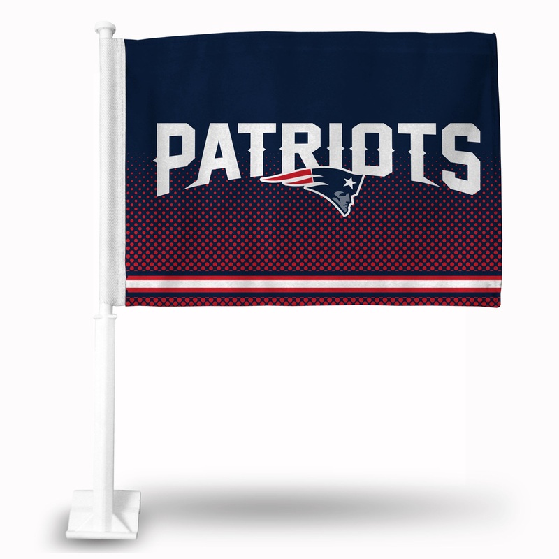 NFL New England Patriots Car Flag