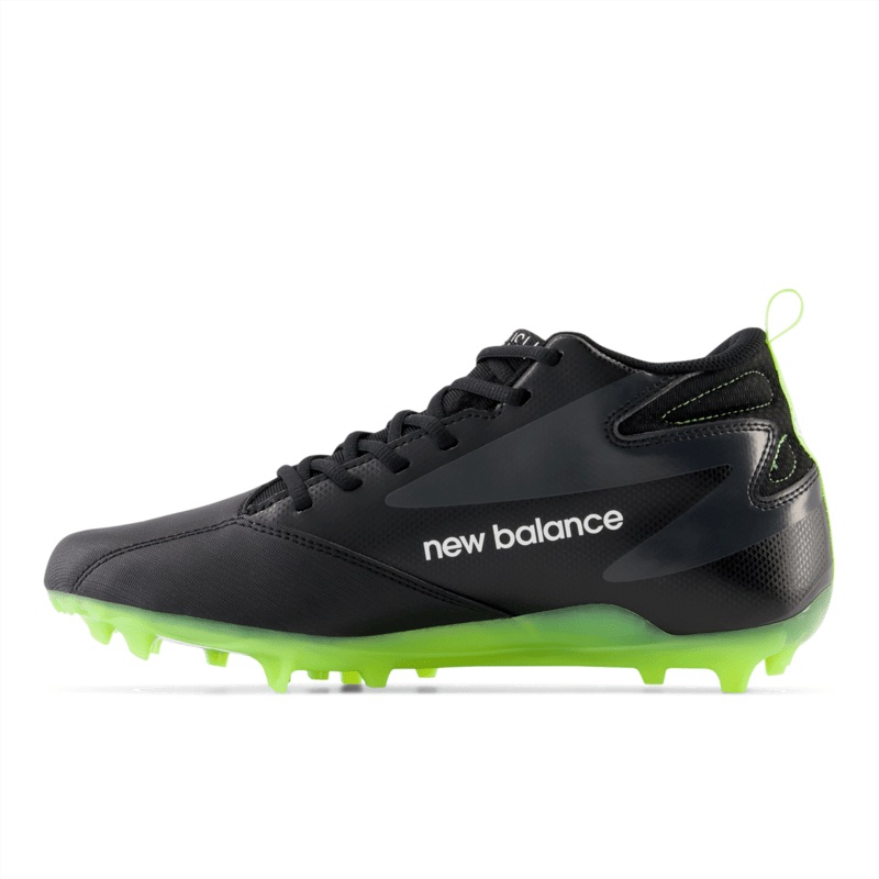 New Balance Men’s Rush v4 Mid Lacrosse Cleat – RUSHMBK4 (Wide)