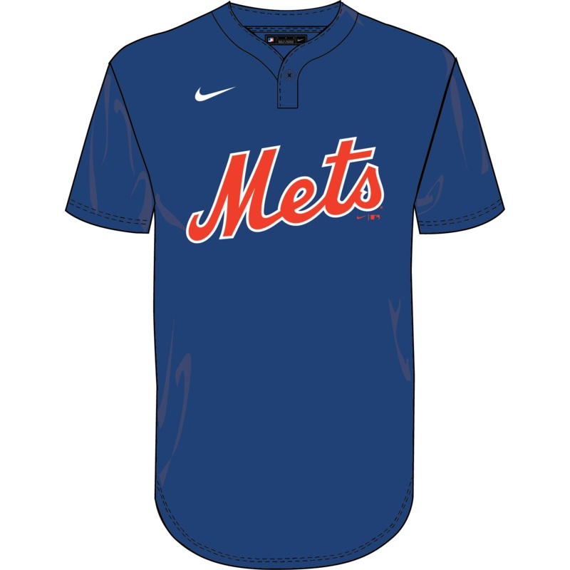 Nike New York Mets Youth Institutional 1 Button Pullover