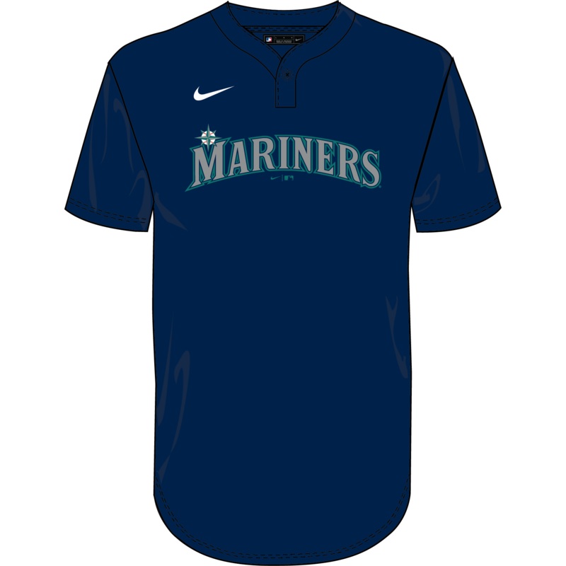 Nike Seattle Mariners Youth Institutional 1 Button Pullover