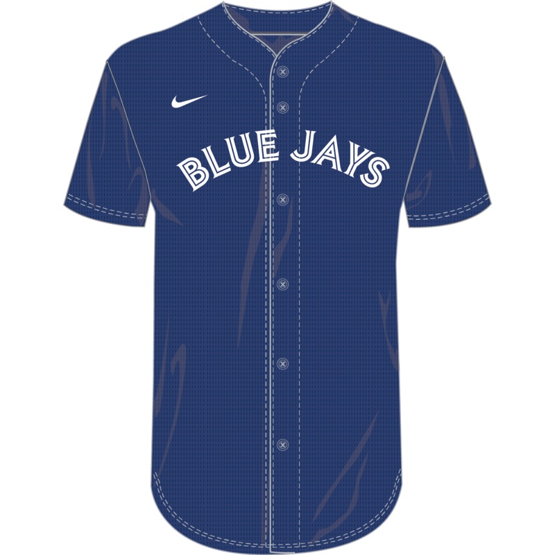 Nike Toronto Blue Jays Youth Institutional Full Button Jersey