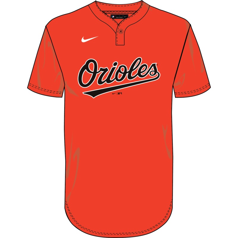 Nike Baltimore Orioles Youth Institutional 1 Button Pullover