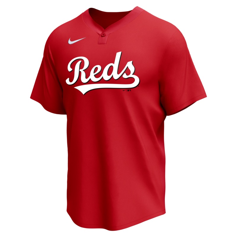 Nike Cincinnati Reds Adult Institutional 1 Button Pullover