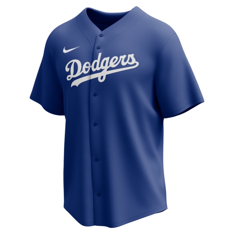 Nike Los Angeles Dodgers Adult Institutional Full Button Jersey