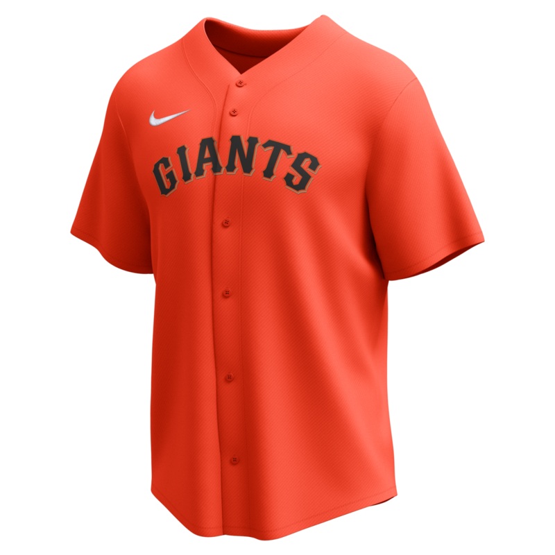 Nike San Francisco Giants Adult Institutional Full Button Jersey
