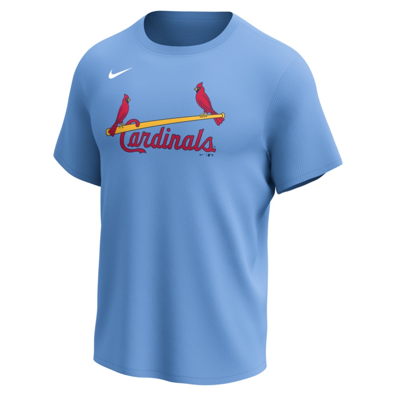 Nike St.louis Cardinals 1967-97 Adult Institutional Short Sleeve Cooperstown Crew Neck