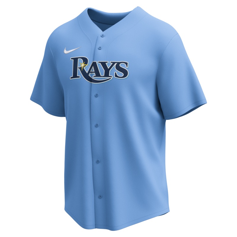 Nike Tampa Bay Rays Adult Institutional Full Button Jersey