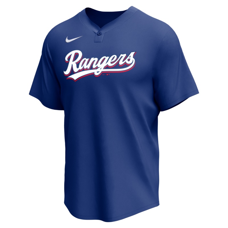 Nike Texas Rangers Adult Institutional 1 Button Pullover