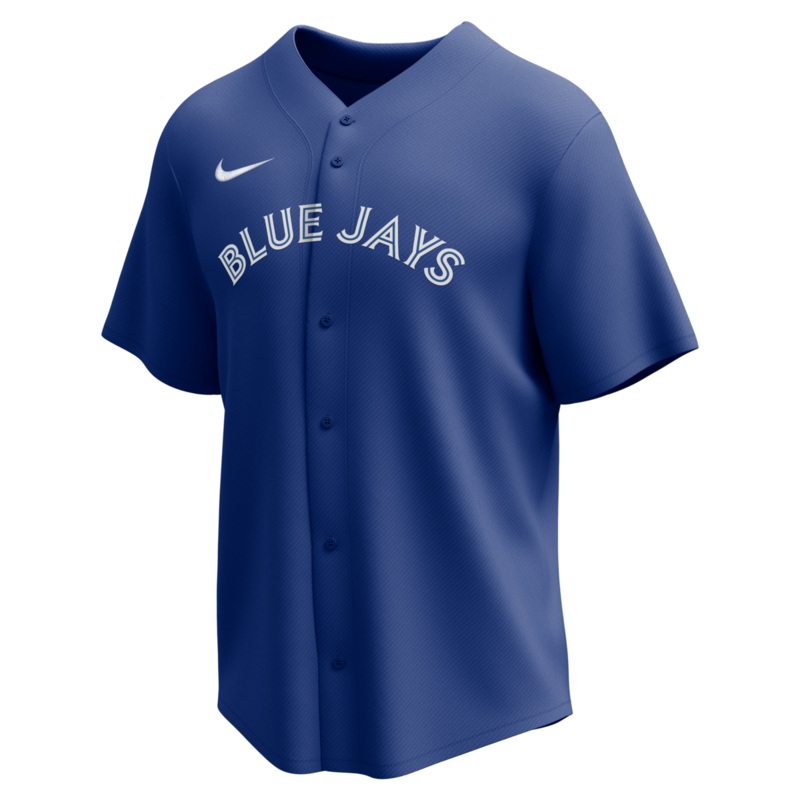 Nike Toronto Blue Jays Adult Institutional Full Button Jersey