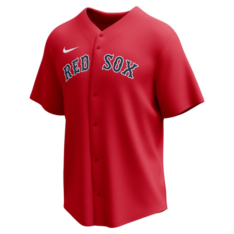 Nike Boston Red Sox Adult Institutional Full Button Jersey
