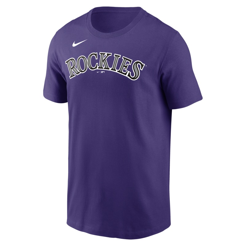 Nike Colorado Rockies Adult Institiutional Short Sleeve Cotton Tee