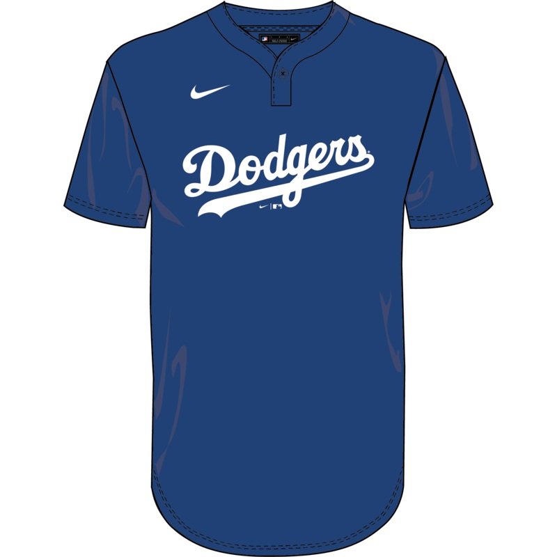 Nike Los Angeles Dodgers Youth Institutional 1 Button Pullover