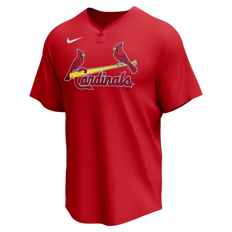 Nike St. Louis Cardinals Adult Institutional 1 Button Pullover