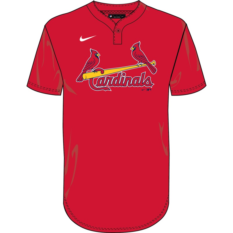Nike St. Louis Cardinals Youth Institutional 1 Button Pullover