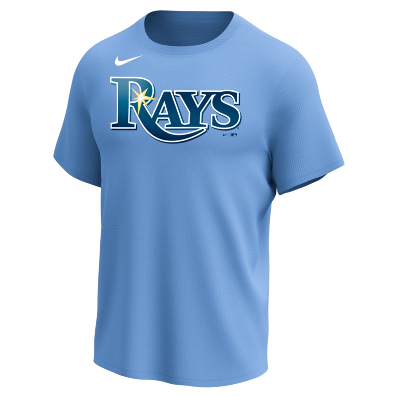 Nike Tampa Bay Rays Adult Institutional Short Sleeve Crew Neck Tee