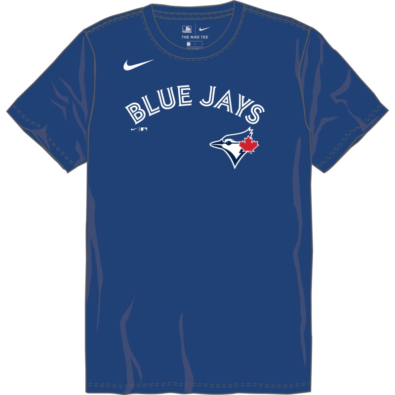 Nike Toronto Blue Jays Youth Institutional Short Sleeve Crew Neck Tee