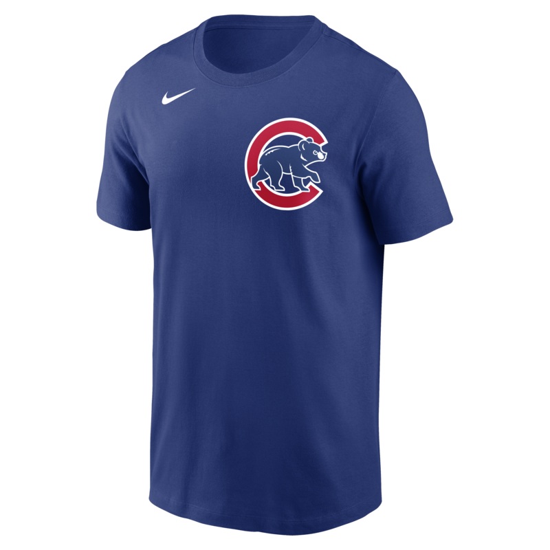 Nike Chicago Cubs Adult Institiutional Short Sleeve Cotton Tee