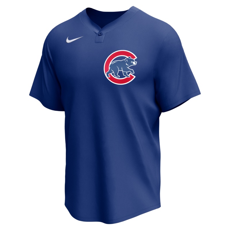 Nike Chicago Cubs Adult Institutional 1 Button Pullover