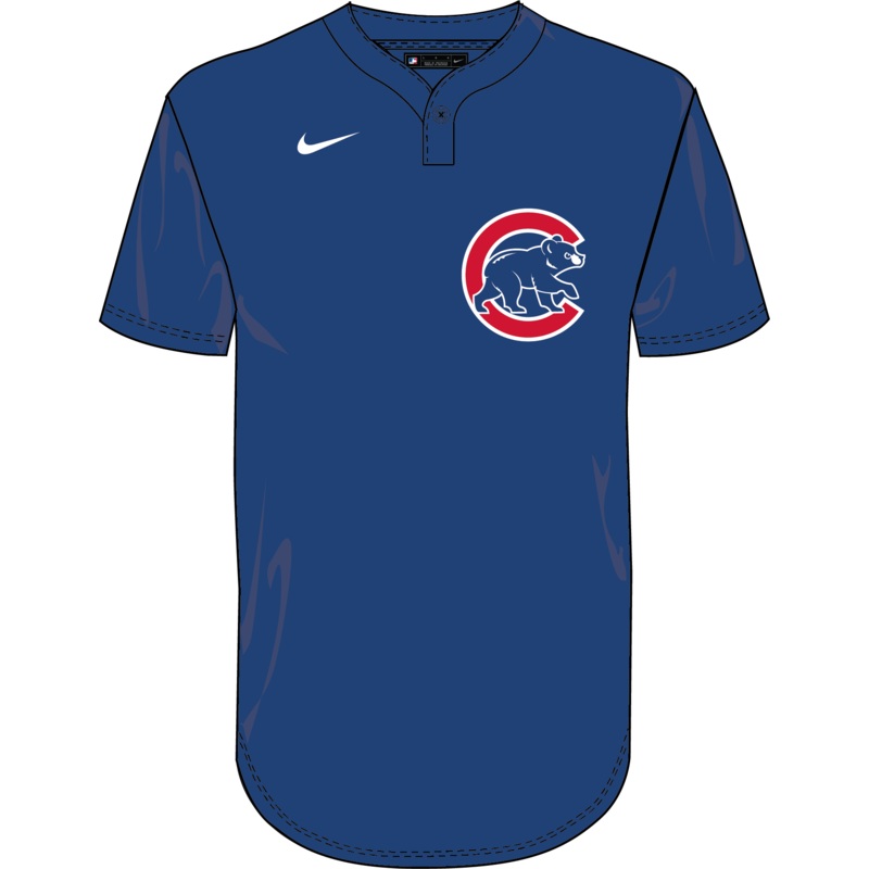 Nike Chicago Cubs Youth Institutional 1 Button Pullover