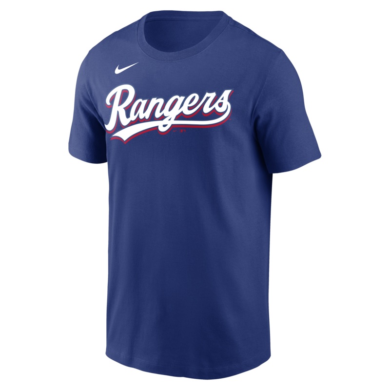 Nike Texas Rangers Adult Institiutional Short Sleeve Cotton Tee