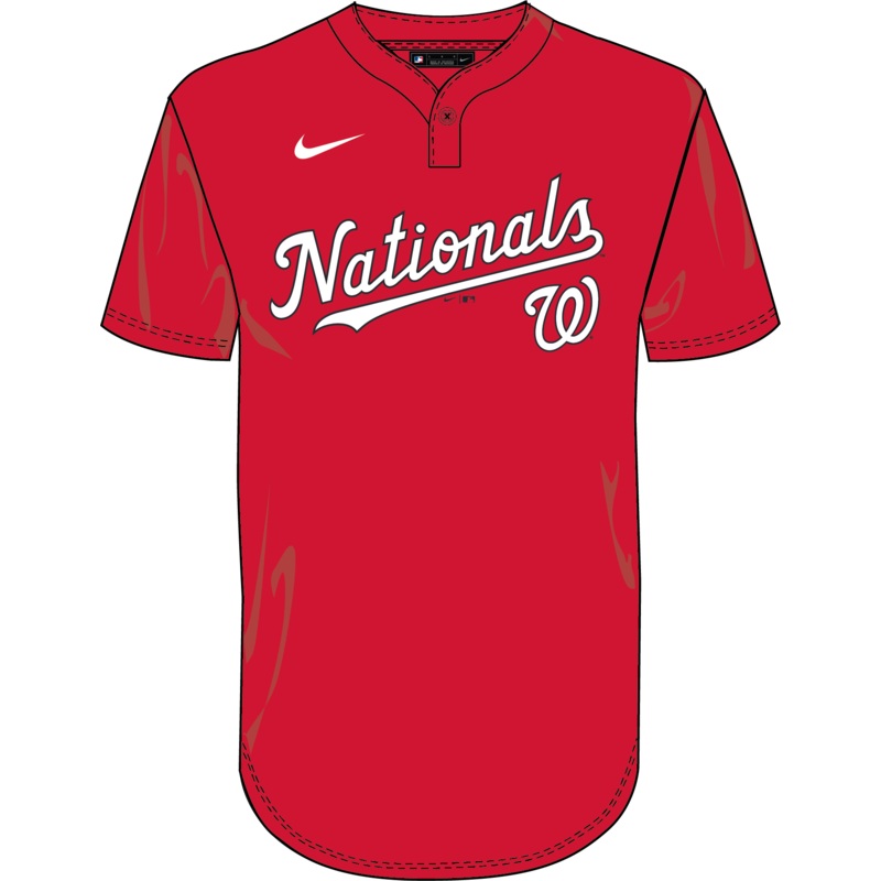 Nike Washington Nationals Men’s 1-Button Jersey
