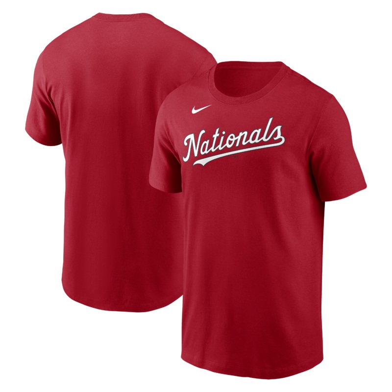 Nike Washington Nationals Men’s Crew Neck Cotton Tee