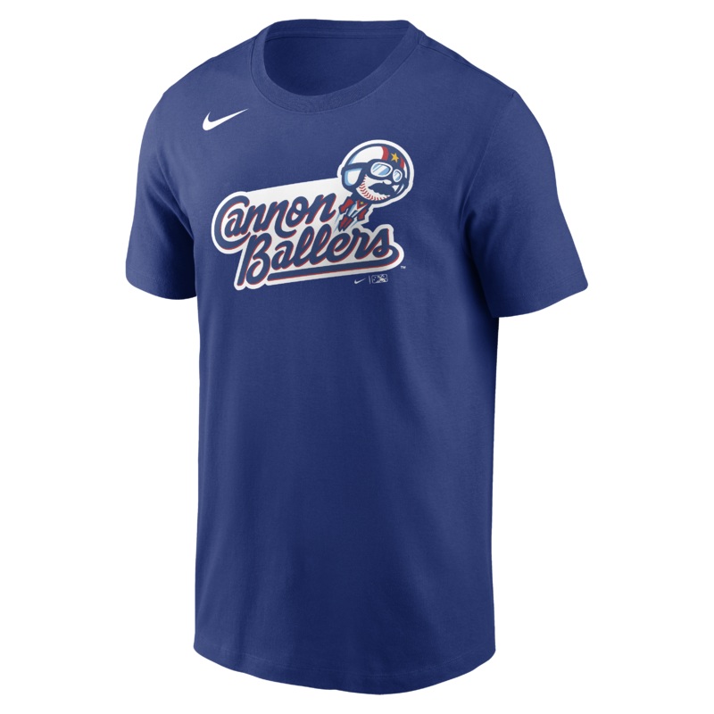 Nike Kannapolis Cannon Ballers Adult Institiutional Short Sleeve Cotton Tee