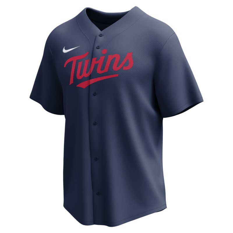 Nike Minnesota Twins Youth Full-Button Jersey
