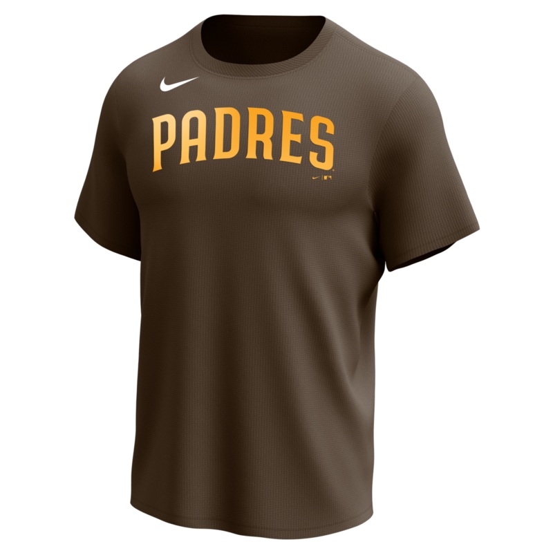 Nike San Diego Padres Adult Institutional Short Sleeve Crew Neck Tee