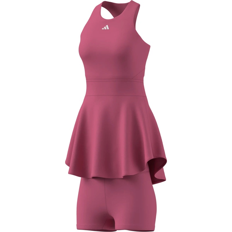 adidas Women’s Y-Dress|WHITE|PINK FUSION|2XS|XS|S|M|L|XL|2XL