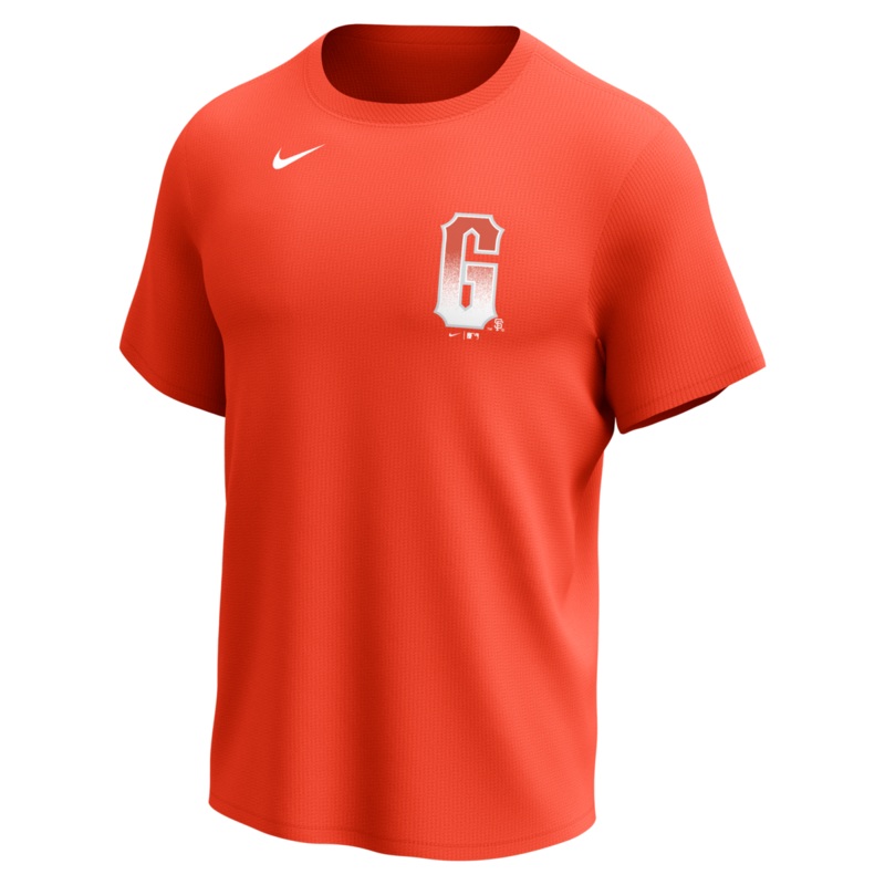 Nike San Francisco Giants Adult Institutional Short Sleeve Crew Neck Tee