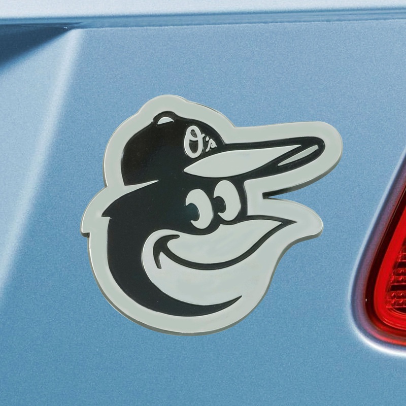 Fanmats Baltimore Orioles 3D Chrome Metal Emblem