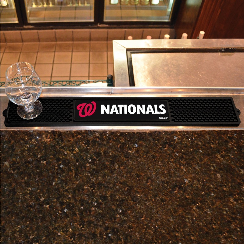Fanmats Washington Nationals Bar Drink Mat – 3.25 x 24